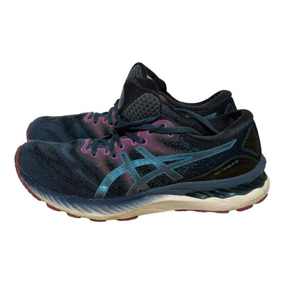 Asics Gel Nimbus 23 Blue Pink Women's Size 9.5 Running Sneakers - Picture 4 of 8